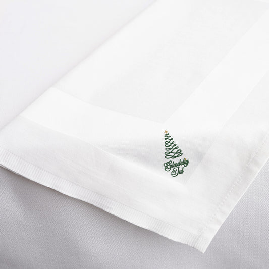 Glædelig jul med juletræ - Juleserviet