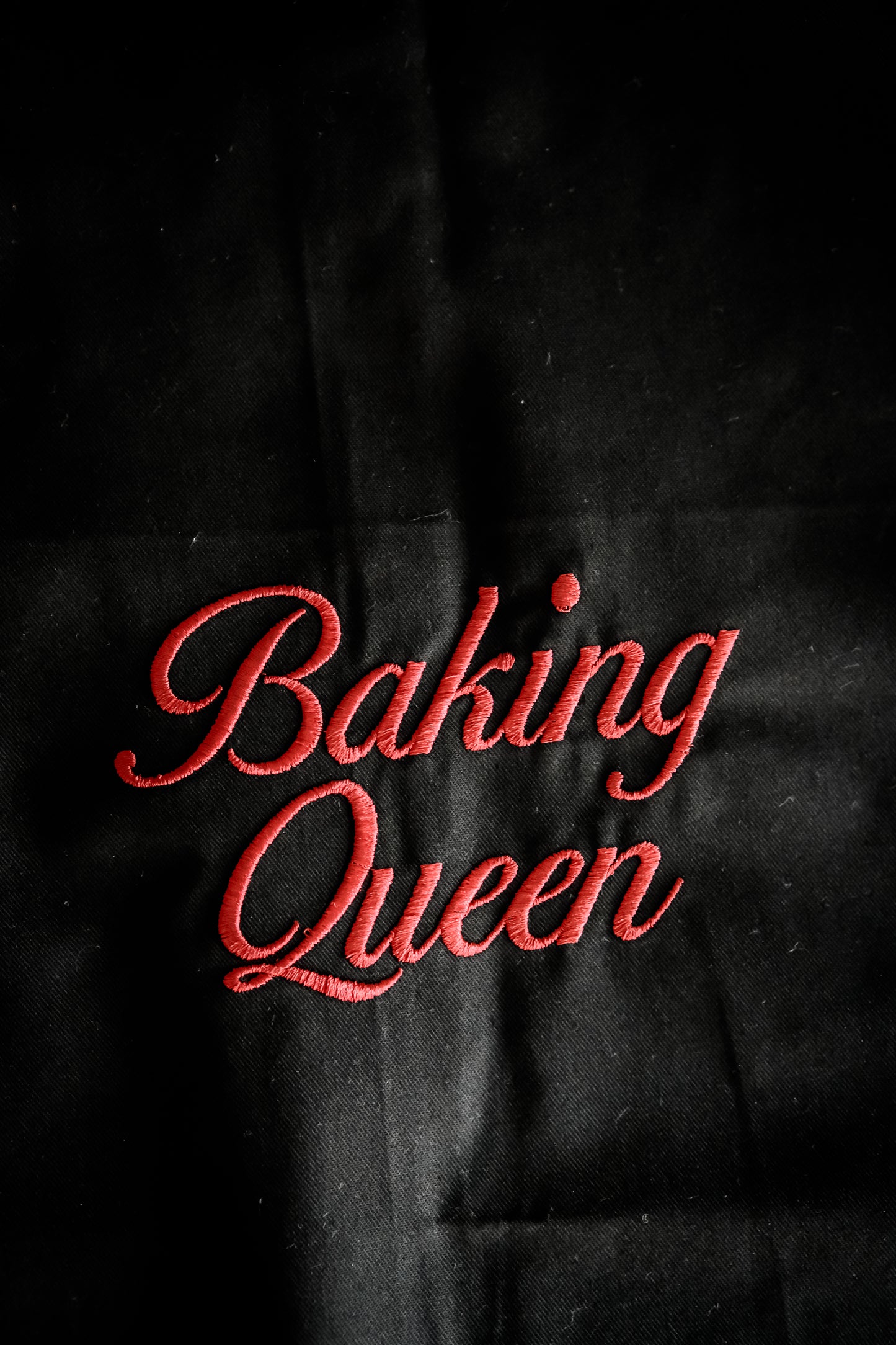 Forklæde med navnebroderi 5x10 cm