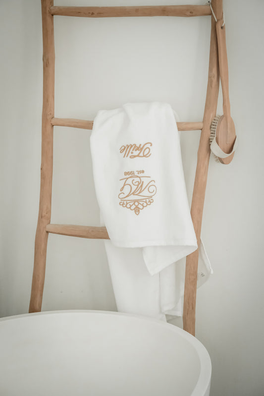 Towel 70x140 incl name embroidery