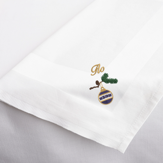 Grangren med KSDH julekugle